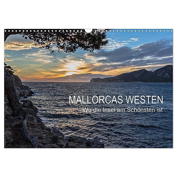Mallorcas Westen (Wandkalender 2024 DIN A3 quer), CALVENDO Monatskalender, Birgit Matejka
