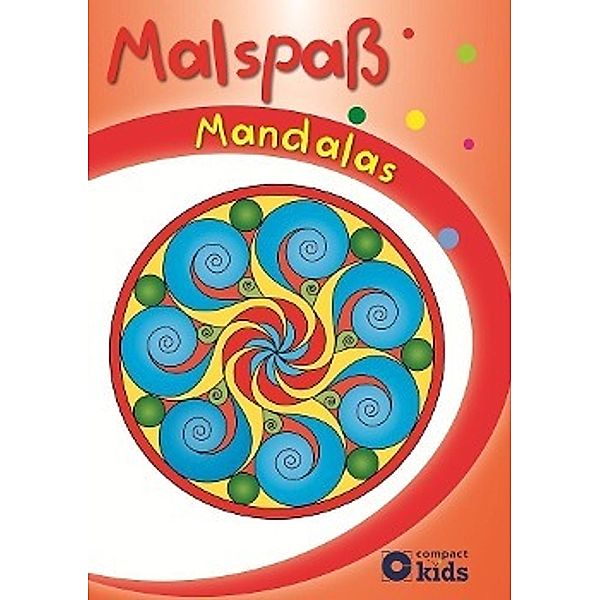 Malspaß Mandalas (Rot)