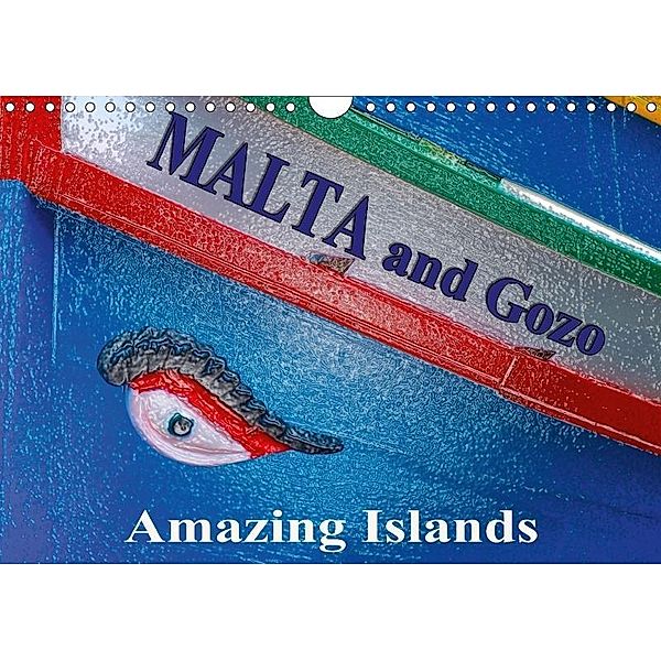 Malta and Gozo Amazing Islands (Wall Calendar 2017 DIN A4 Landscape), Rolf Frank