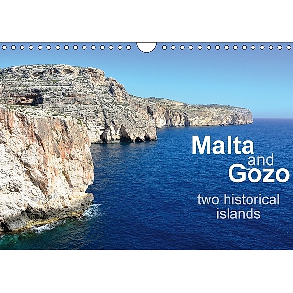 Malta and Gozo two historical islands (Wall Calendar 2018 DIN A4 Landscape), Roman Goldinger