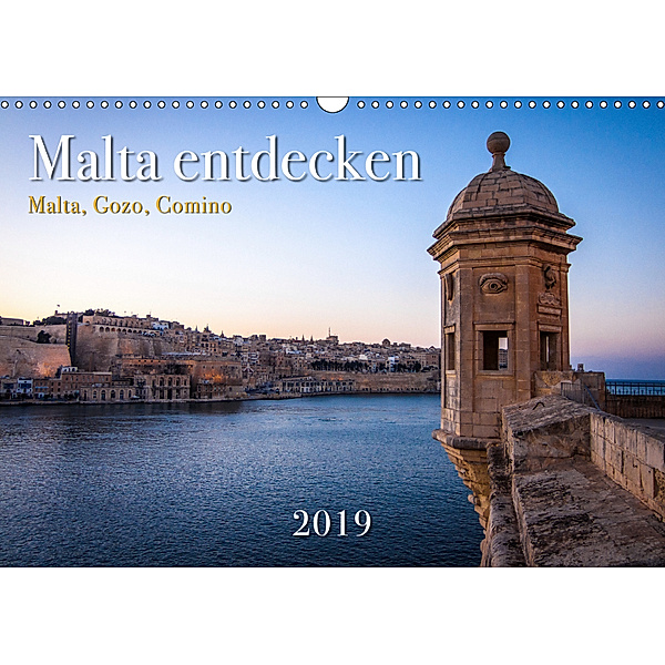 Malta entdecken Malta, Gozo, Comino (Wandkalender 2019 DIN A3 quer), Emel Malms