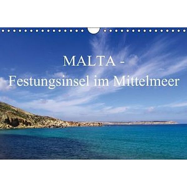 Malta-Festungsinsel im Mittelmeer (Wandkalender 2015 DIN A4 quer), Anette Jäger