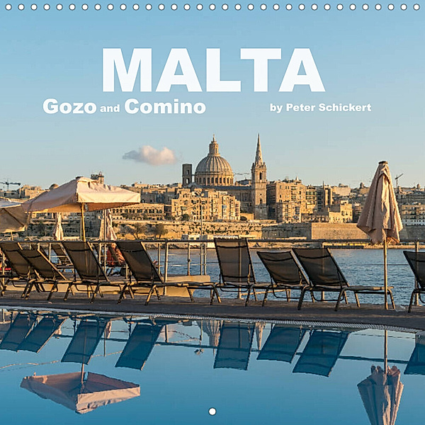 Malta - Gozo and Comino (Wall Calendar 2023 300 × 300 mm Square), Peter Schickert