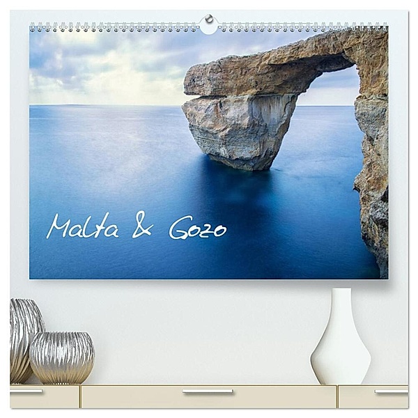 Malta & Gozo (hochwertiger Premium Wandkalender 2024 DIN A2 quer), Kunstdruck in Hochglanz, Christoph Papenfuss