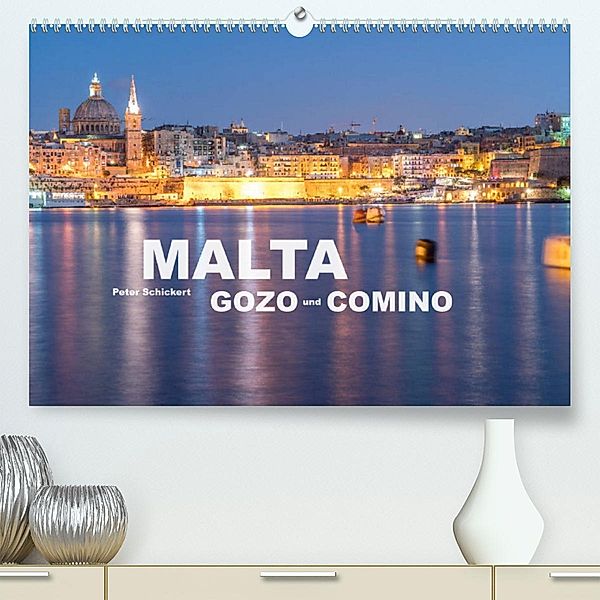 Malta - Gozo und Comino (Premium, hochwertiger DIN A2 Wandkalender 2023, Kunstdruck in Hochglanz), Peter Schickert