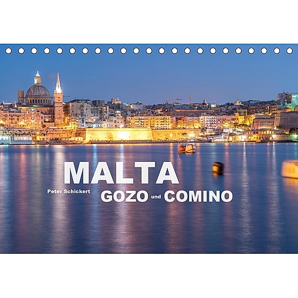 Malta - Gozo und Comino (Tischkalender 2020 DIN A5 quer), Peter Schickert