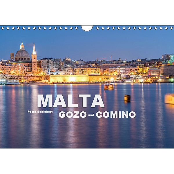 Malta - Gozo und Comino (Wandkalender 2019 DIN A4 quer), Peter Schickert