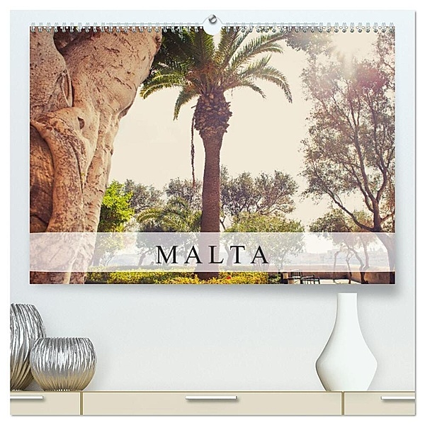 Malta (hochwertiger Premium Wandkalender 2024 DIN A2 quer), Kunstdruck in Hochglanz, hiacynta jelen