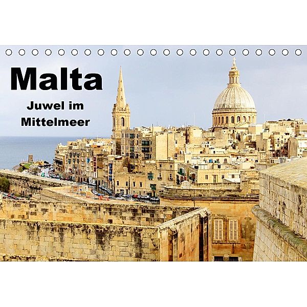 Malta - Juwel im Mittelmeer (Tischkalender 2020 DIN A5 quer), Rabea Albilt