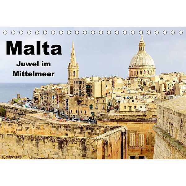 Malta - Juwel im Mittelmeer (Tischkalender 2023 DIN A5 quer), Rabea Albilt