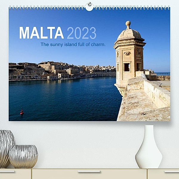 Malta. The sunny island full of charm. (Premium, hochwertiger DIN A2 Wandkalender 2023, Kunstdruck in Hochglanz), Frank Mitchell