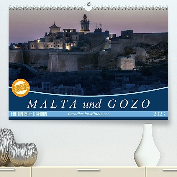 Malta und Gozo Paradies im Mittelmeer (Premium, hochwertiger DIN A2 Wandkalender 2023, Kunstdruck in Hochglanz), Joana Kruse