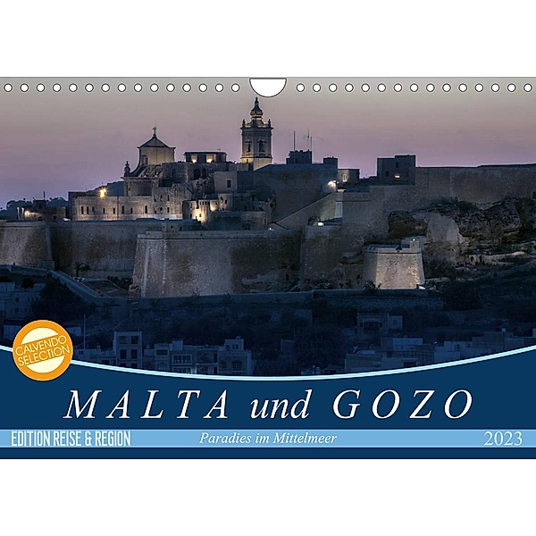 Malta und Gozo Paradies im Mittelmeer (Wandkalender 2023 DIN A4 quer), Joana Kruse