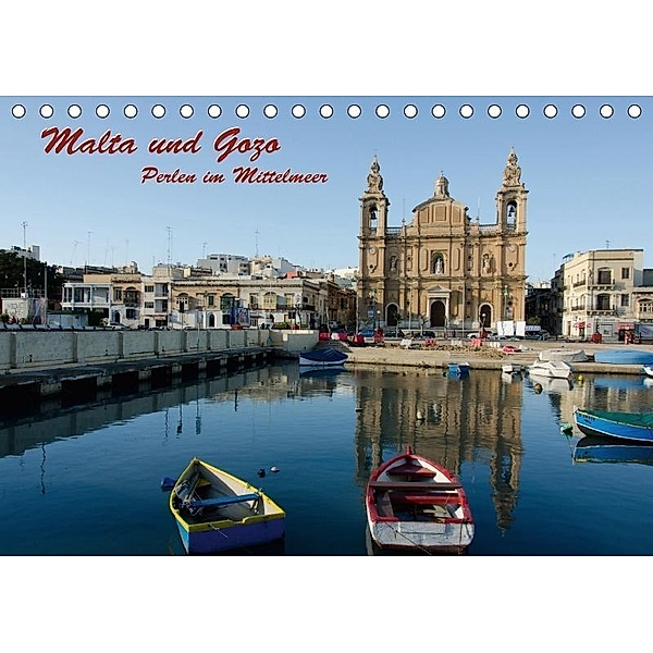 Malta und Gozo, Perlen im Mittelmeer (Tischkalender 2017 DIN A5 quer), Hermann Koch