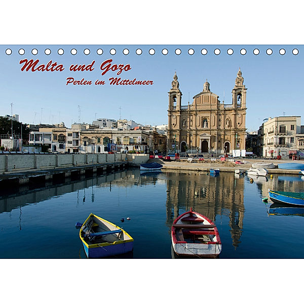 Malta und Gozo, Perlen im Mittelmeer (Tischkalender 2019 DIN A5 quer), Hermann Koch
