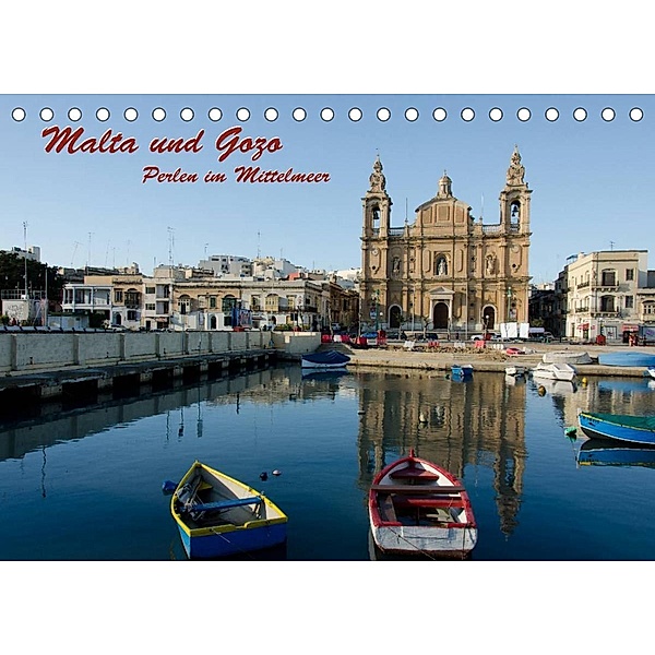 Malta und Gozo, Perlen im Mittelmeer (Tischkalender 2023 DIN A5 quer), Hermann Koch