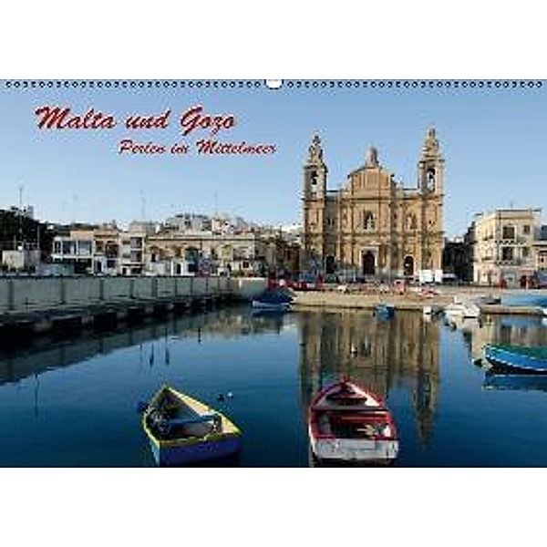 Malta und Gozo, Perlen im Mittelmeer (Wandkalender 2015 DIN A2 quer), Hermann Koch