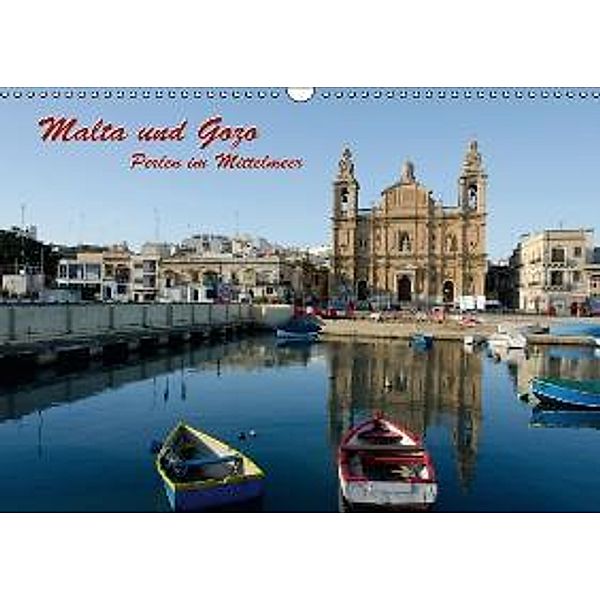 Malta und Gozo, Perlen im Mittelmeer (Wandkalender 2015 DIN A3 quer), Hermann Koch