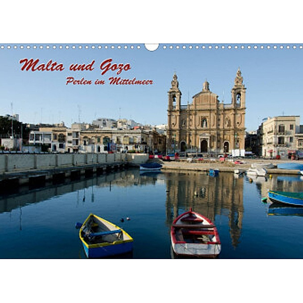 Malta und Gozo, Perlen im Mittelmeer (Wandkalender 2022 DIN A3 quer), Hermann Koch