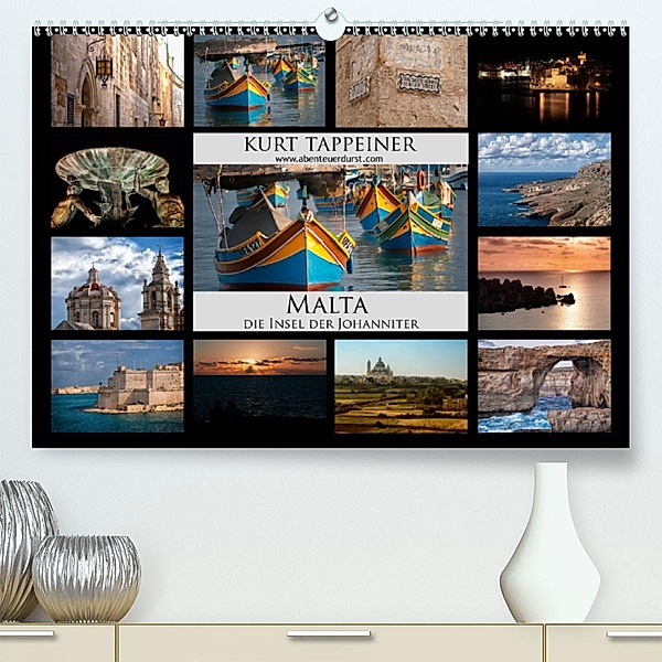 Malta(Premium, hochwertiger DIN A2 Wandkalender 2020, Kunstdruck in Hochglanz), Kurt Tappeiner