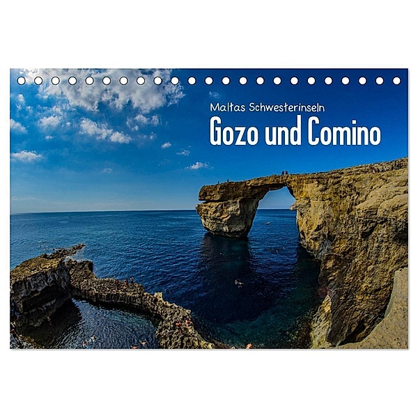 Maltas Schwesterinseln Gozo und Comino (Tischkalender 2024 DIN A5 quer), CALVENDO Monatskalender, Mario Eggers