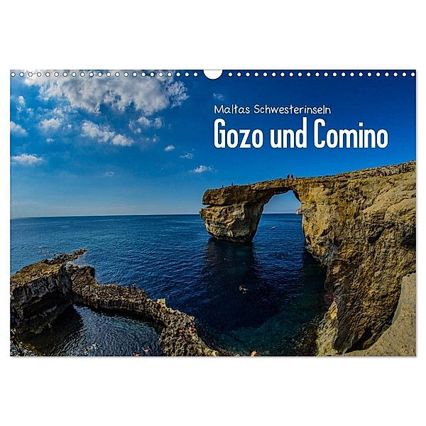 Maltas Schwesterinseln Gozo und Comino (Wandkalender 2024 DIN A3 quer), CALVENDO Monatskalender, Mario Eggers