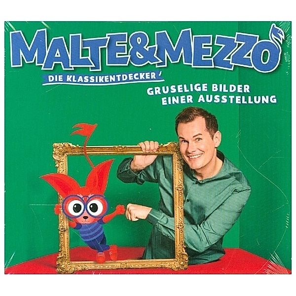 Malte & Mezzo - Die Klassikentdecker - Malte & Mezzo - Gruselige Bilder einer Ausstellung,1 Audio-CD, Malte Arkona, Malte&Mezzo