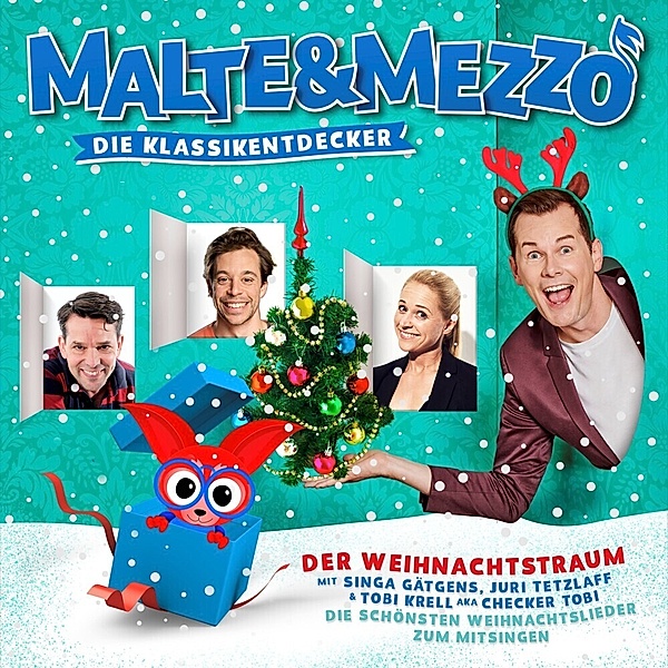 Malte & Mezzo - Die Klassikentdecker - Malte & Mezzo - Der Weihnachtstraum,1 Audio-CD, Malte&Mezzo