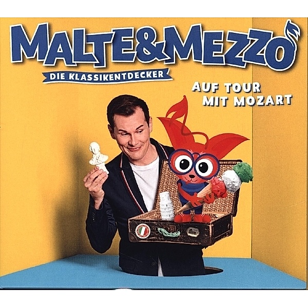 Malte & Mezzo - Die Klassikentdecker - Malte & Mezzo - Mozart,1 Audio-CD, Malte&Mezzo