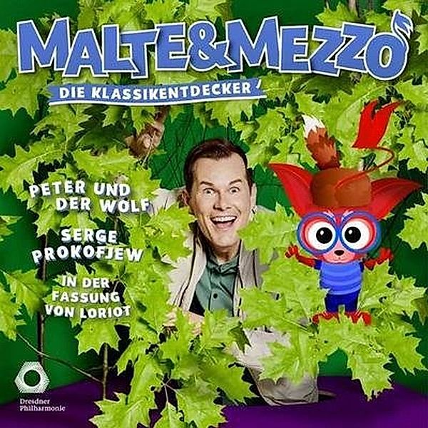 Malte & Mezzo - Peter und der Wolf,1 Audio-CD, Malte & Mezzo