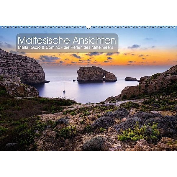 Maltesische Ansichten (Wandkalender 2017 DIN A2 quer), Reemt Peters