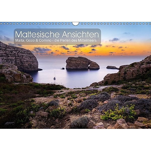 Maltesische Ansichten (Wandkalender 2018 DIN A3 quer), Reemt Peters