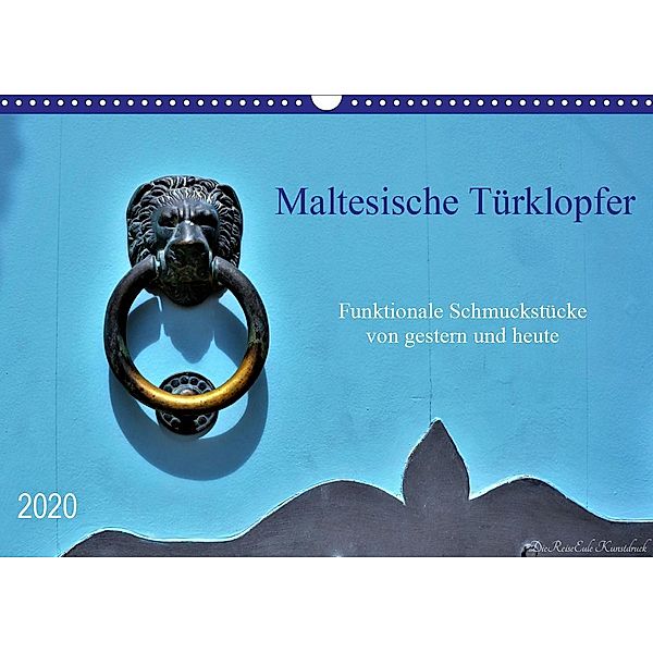 Maltesische Türklopfer (Wandkalender 2020 DIN A3 quer)