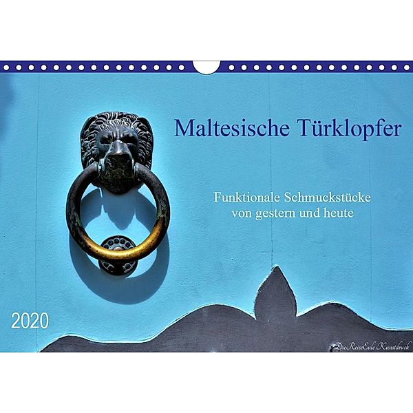 Maltesische Türklopfer (Wandkalender 2020 DIN A4 quer)