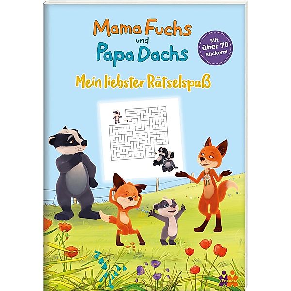 Mama Fuchs und Papa Dachs. Mein liebster Rätselspaß