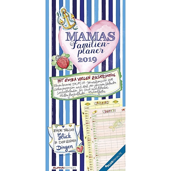 Mamas Familienplaner 2019, ALPHA EDITION