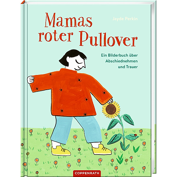 Mamas roter Pullover, Jayde Perkin