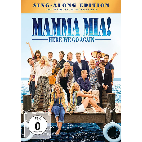 Mamma Mia! - Here We Go Again, Lily James Amanda Seyfried Meryl Streep