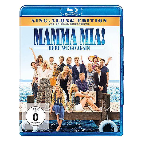 Mamma Mia! - Here We Go Again, Lily James Amanda Seyfried Meryl Streep