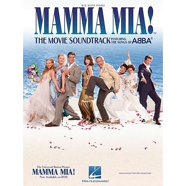 Mamma Mia!, The Movie Soundtrack, Big-Note Piano, Abba