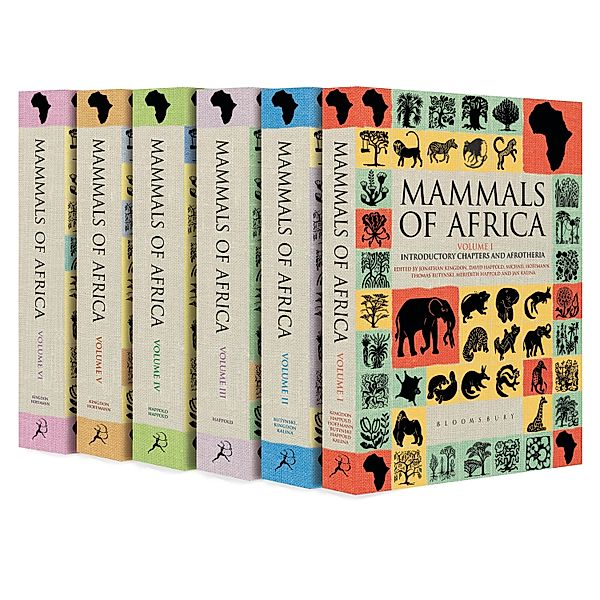 Mammals of Africa, Jonathan Kingdon, David Happold, Thomas Butynski, Michael Hoffmann, Meredith Happold, Jan Kalina