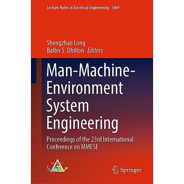 Man-Machine-Environment System Engineering / Lecture Notes in Electrical Engineering Bd.1069