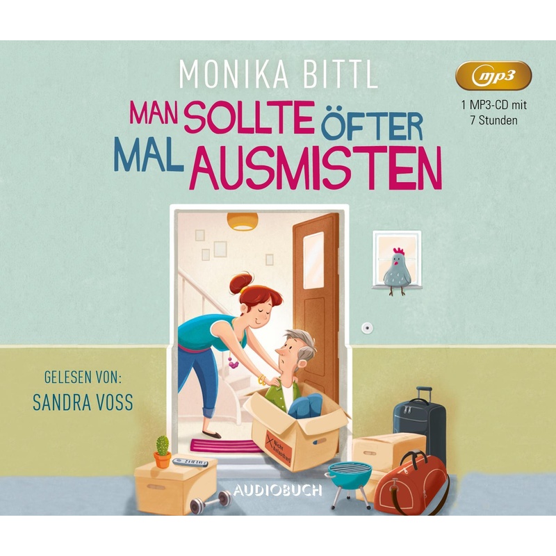 Man sollte öfter mal ausmisten, 1 Audio-CD, MP3 – Monika Bittl (Hörbuch)