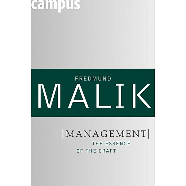 Management, Fredmund Malik