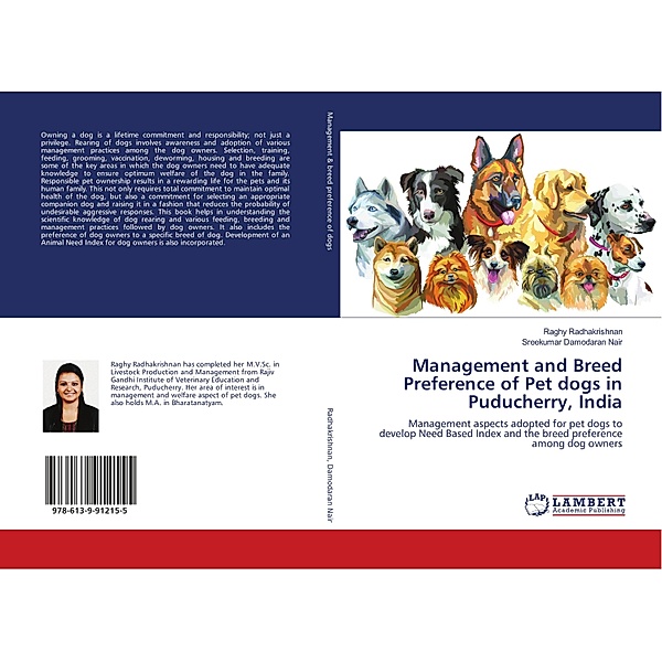 Management and Breed Preference of Pet dogs in Puducherry, India, Raghy Radhakrishnan, Sreekumar Damodaran Nair