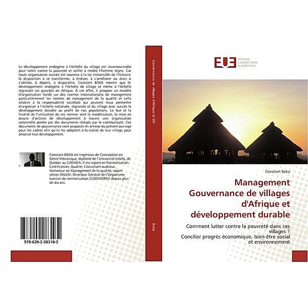 Management Gouvernance de villages d'Afrique et développement durable, Constant Boka