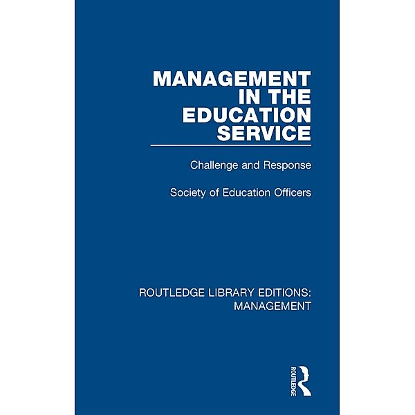 Management in the Education Service, Society of Education Officers