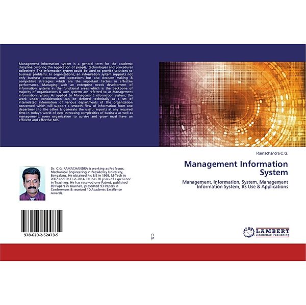 Management Information System, Ramachandra C.G.