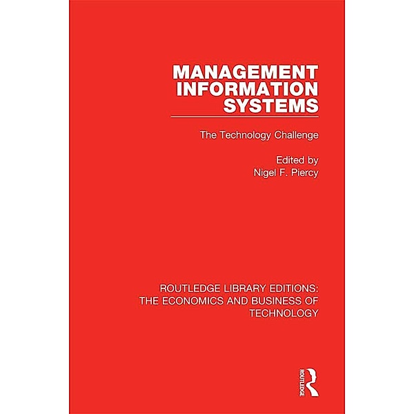 Management Information Systems: The Technology Challenge