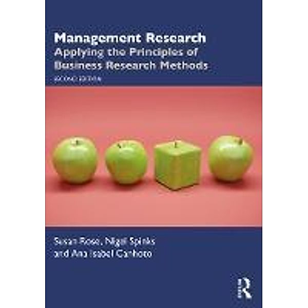 Management Research, Susan Rose, Nigel Spinks, Ana Isabel Canhoto